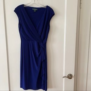 Lauren Ralph Lauren royal blue mini dress